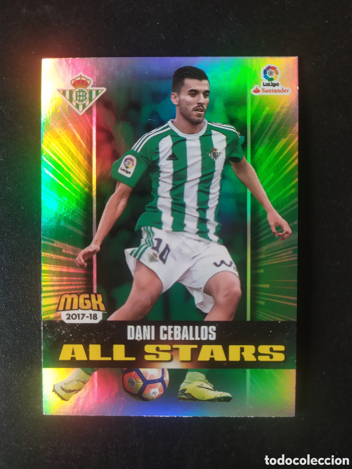Cromos de f&uacute;tbol: Megacracks 2017 2018 17 18 panini Dani Ceballos all stars n&deg; 134 Real Betis