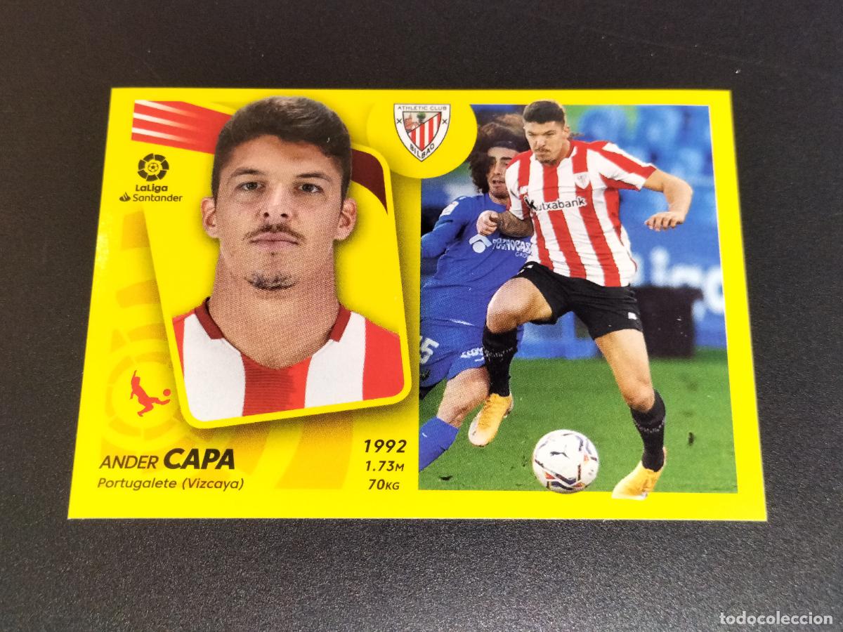 Cromos de f&uacute;tbol: N&ordm; 7 ANDER CAPA ATHLETIC BILBAO CROMO LALIGA SANTANDER ESTE LIGA 2021 2022 21 22 PANINI