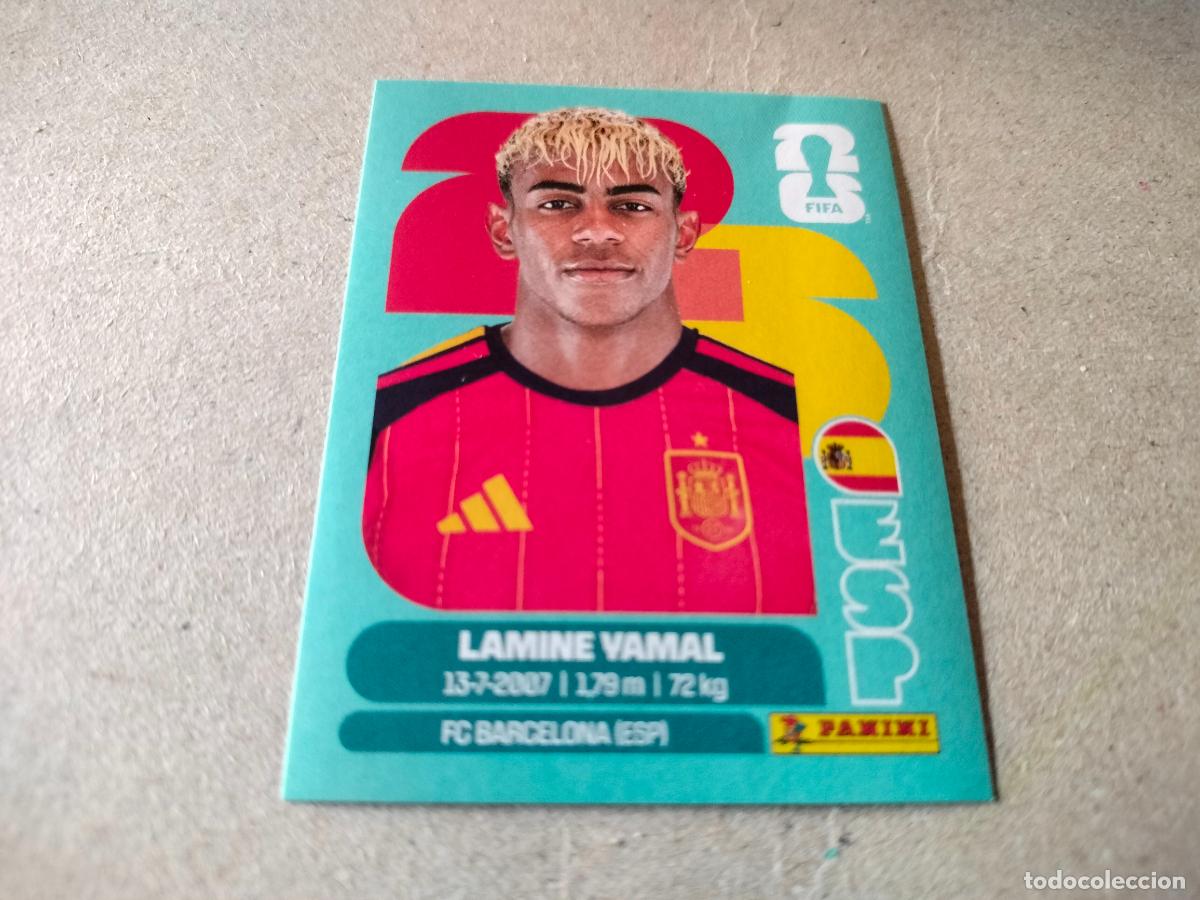Cromos de f&uacute;tbol: CROMO FUTBOL MUNDIAL 2026 LAMINE YAMAL ESPA&Ntilde;A N&Uacute;MERO 15