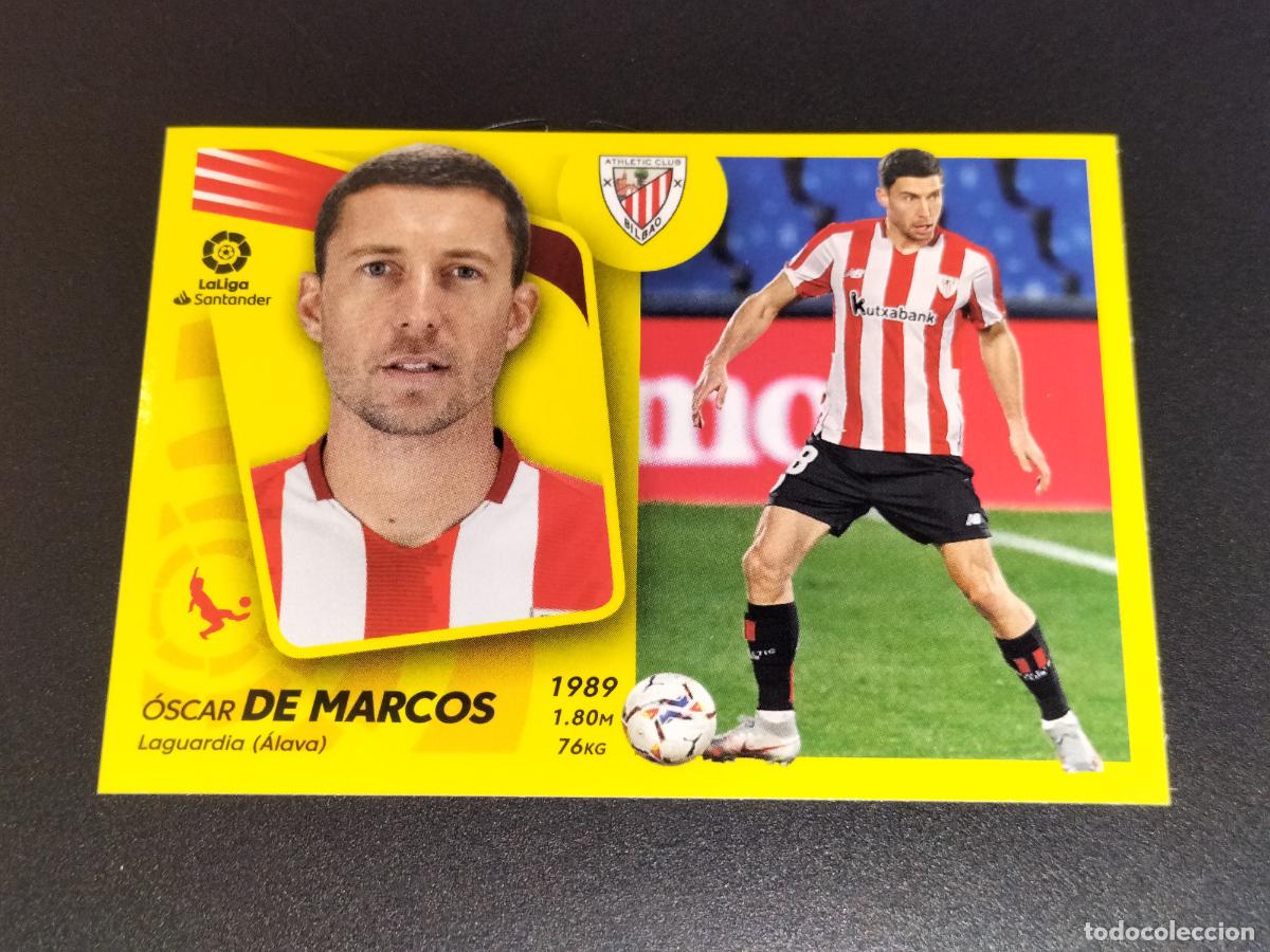Cromos de f&uacute;tbol: N&ordm; 8 A OSCAR DE MARCOS ATHLETIC BILBAO CROMOS LALIGA SANTANDER ESTE LIGA 2021 2022 21 22 PANINI