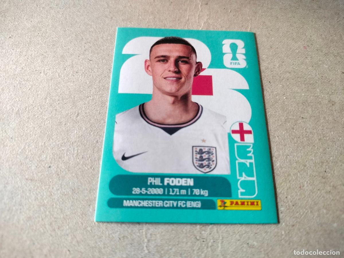Cromos de f&uacute;tbol: CROMO FUTBOL MUNDIAL 2026 FODEN INGLATERRA N&Uacute;MERO 16