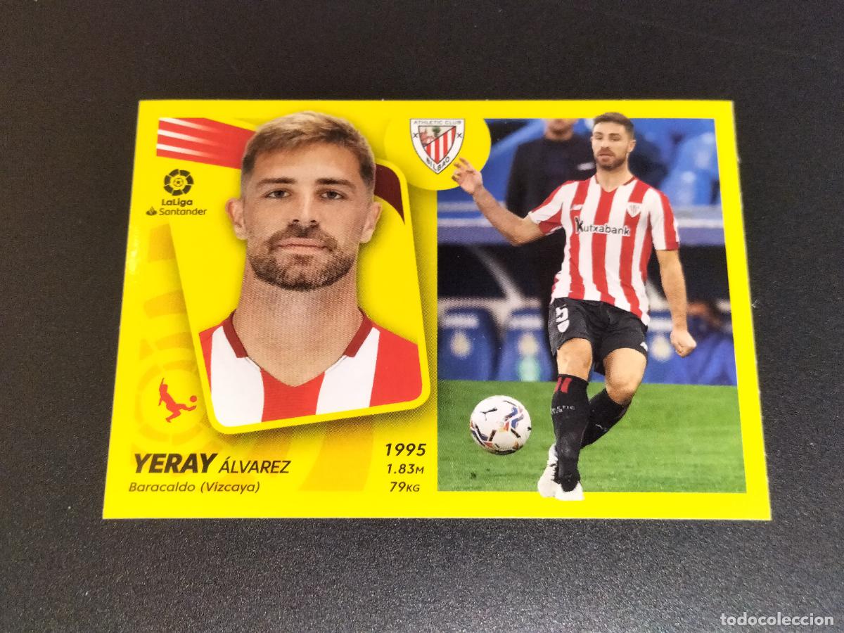 Cromos de f&uacute;tbol: N&ordm; 9 YERAY ATHLETIC BILBAO CROMOS LALIGA SANTANDER ESTE LIGA 2021 2022 21 22 PANINI