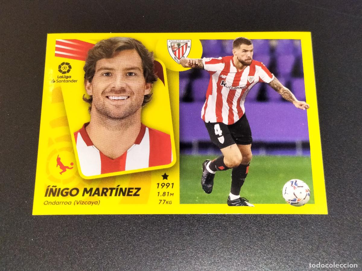 Cromos de f&uacute;tbol: N&ordm; 10 I&Ntilde;IGO MARTINEZ ATHLETIC BILBAO CROMOS LALIGA SANTANDER ESTE LIGA 2021 2022 21 22 PANINI