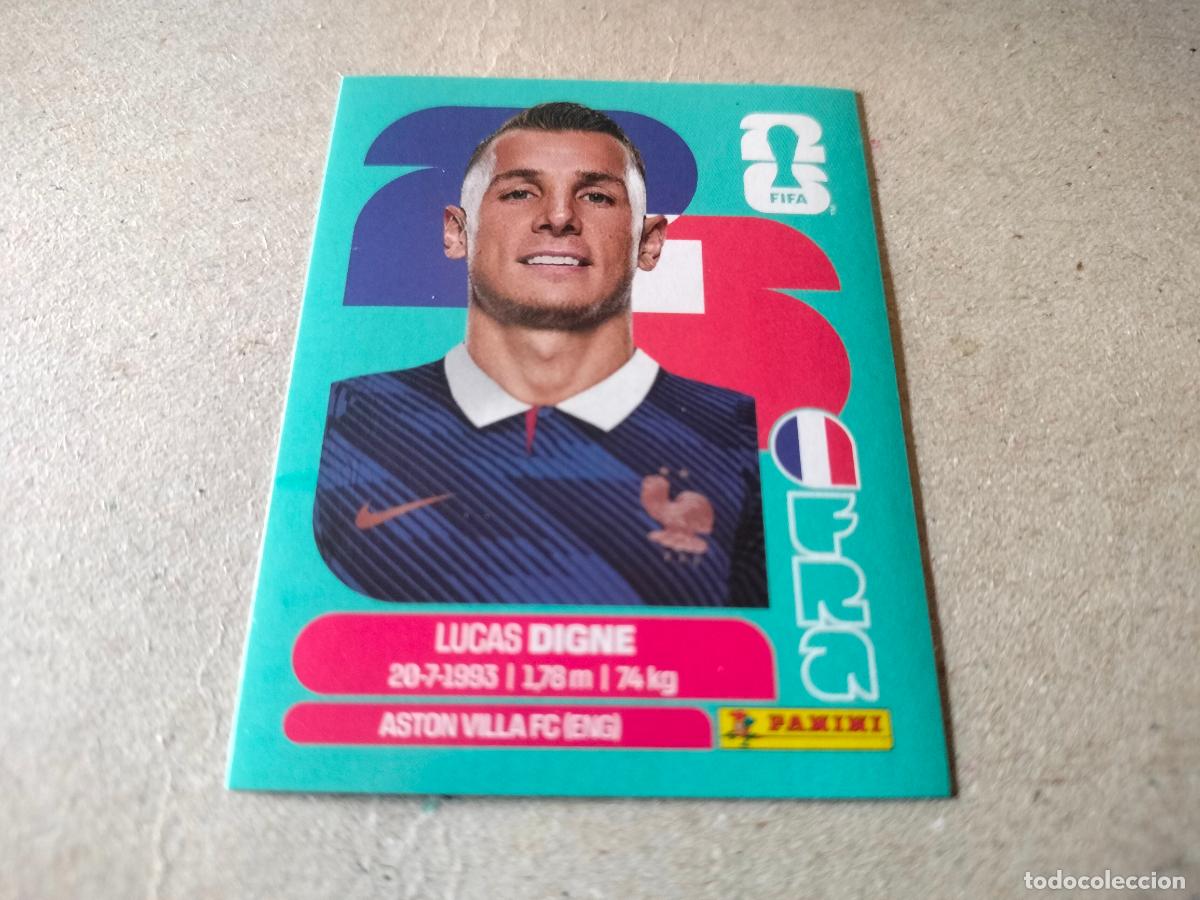 Cromos de f&uacute;tbol: CROMO FUTBOL MUNDIAL 2026 LUCAS DIGNE FRANCIA N&Uacute;MERO 8