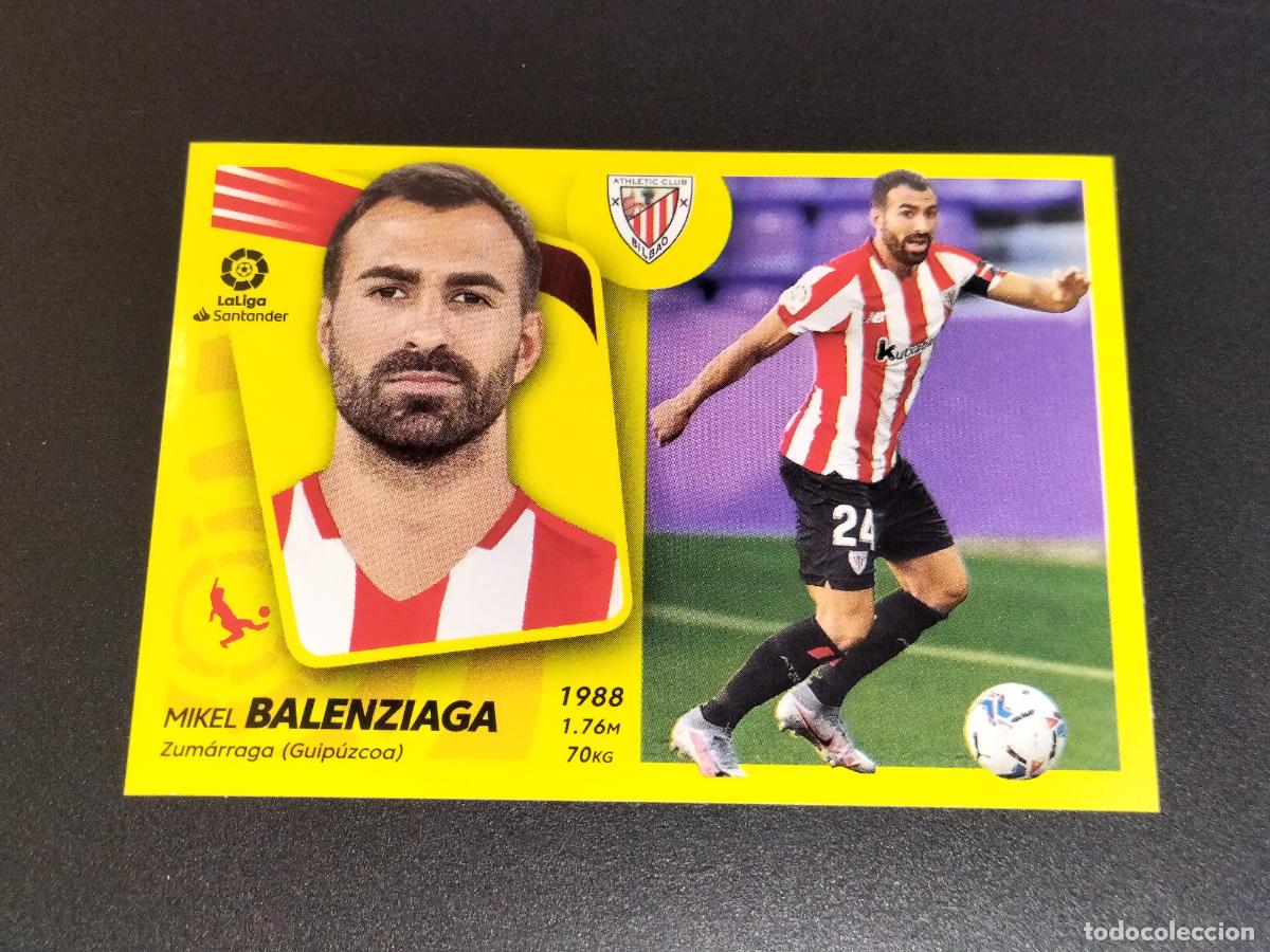 Cromos de f&uacute;tbol: N&ordm; 11 B BALENZIAGA ATHLETIC BILBAO CROMOS LALIGA SANTANDER ESTE LIGA 2021 2022 21 22 PANINI