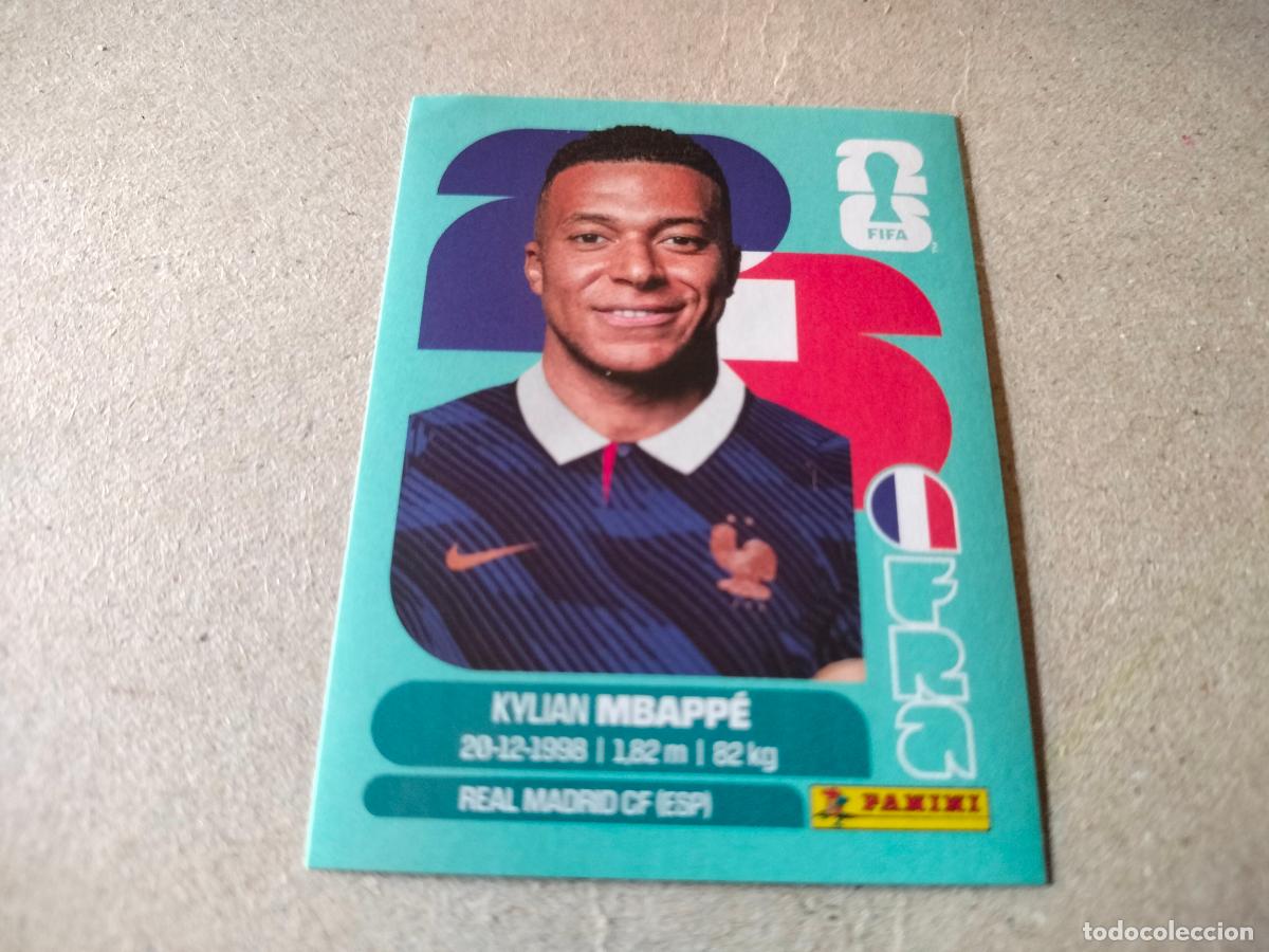 Cromos de f&uacute;tbol: CROMO FUTBOL MUNDIAL 2026 MBAPPE FRANCIA N&Uacute;MERO 20