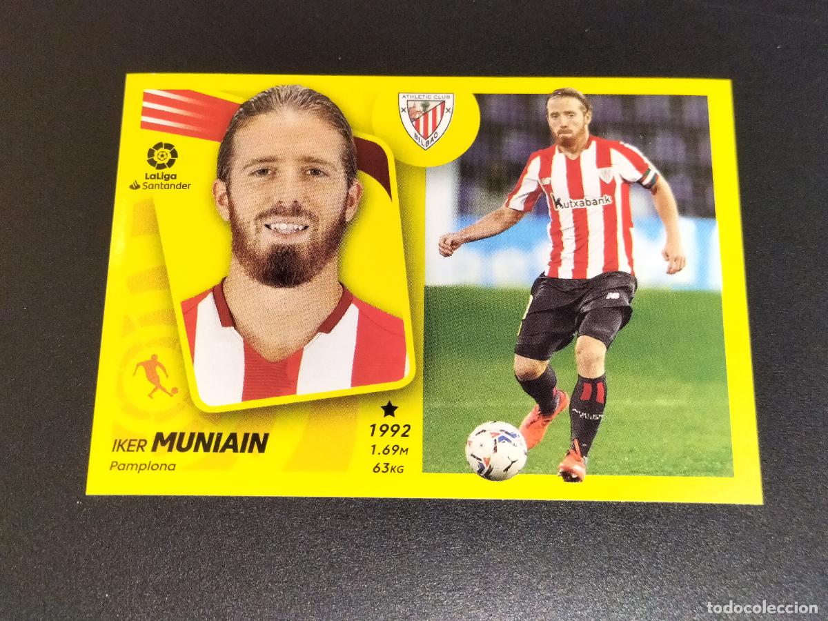 Cromos de f&uacute;tbol: N&ordm; 17 IKER MUNIAIN ATHLETIC BILBAO CROMOS LALIGA SANTANDER ESTE LIGA 2021 2022 21 22 PANINI