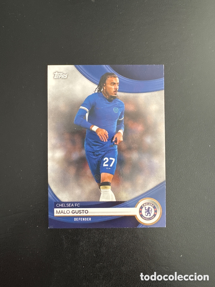 Cartes &agrave; collectionner de Football: MALO GUSTO CHELSEA NUMERO 3 SET CHELSEA 2024