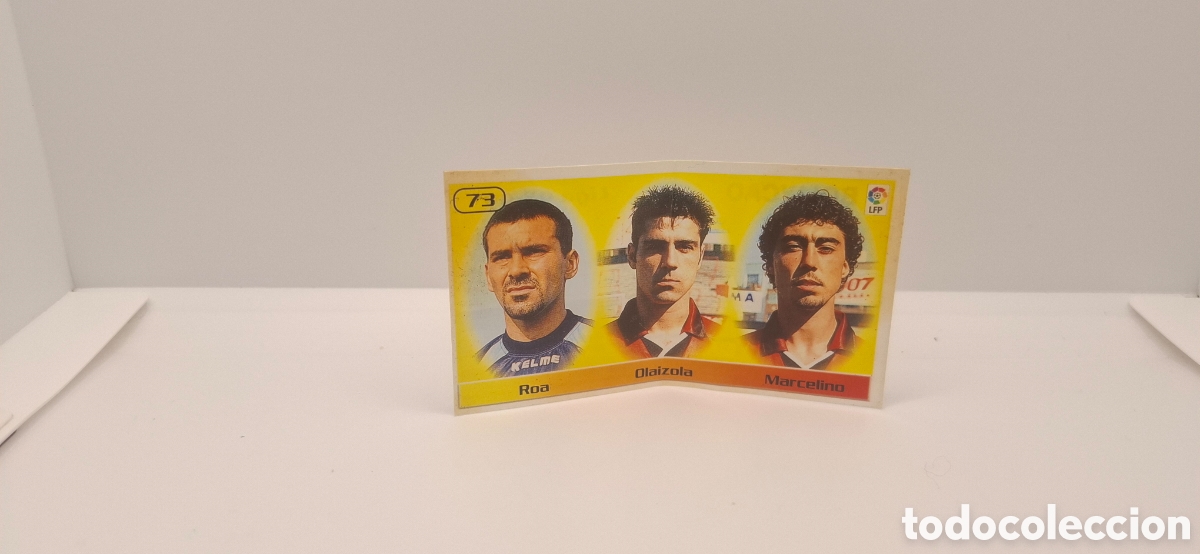 Cromos de f&uacute;tbol: BOLLYCAO 98-99 : 73 ROA - OLAIZOLA - MARCELINO ( MALLORCA )