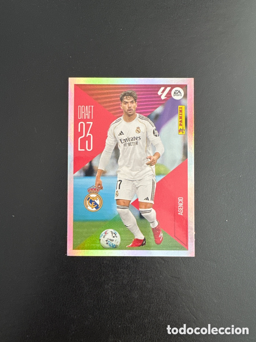 Cromos de f&uacute;tbol: ASENCIO DRAFT 23 NUMERO 1 LIGA ESTE 2026 2027