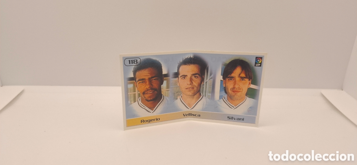 Cromos de f&uacute;tbol: BOLLYCAO LIGA 98 99 1998 1999 - 118 ROGERIO/VELLISCA/SILVANI - U.D. SALAMANCA ( NUNCA PEGADO )