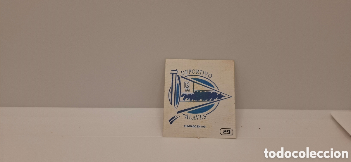 Cromos de f&uacute;tbol: ALAVES ESCUDO BOLLYCAO 1998 1999 CROMO FUTBOL LIGA 98 99 - SIN PEGAR n&ordm;29