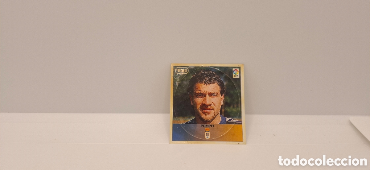 Cromos de f&uacute;tbol: BOLLYCAO - LIGA 98 99 - 1998 1999 - OVIEDO - 100 POMPEI - NUNCA PEGADO
