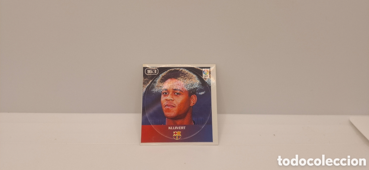 Cromos de f&uacute;tbol: 163 KLUIVERT BARCELONA BOLLYCAO 1998 1999 CROMO FUTBOL 98 99 LIGA - SIN PEGAR