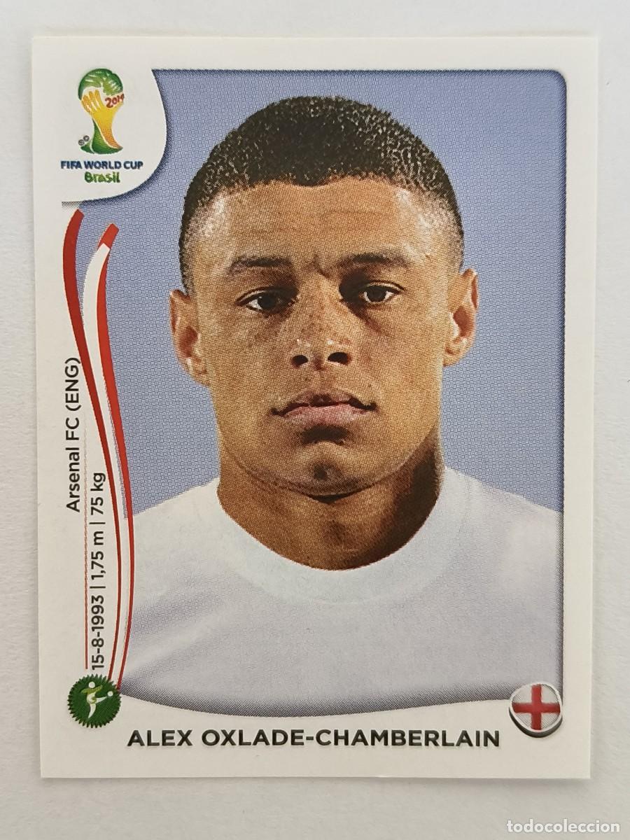 Cromos de f&uacute;tbol: #313 ALEX OXLADE-CHAMBERLAIN (INGLATERRA) MUNDIAL BRASIL 2014 PANINI