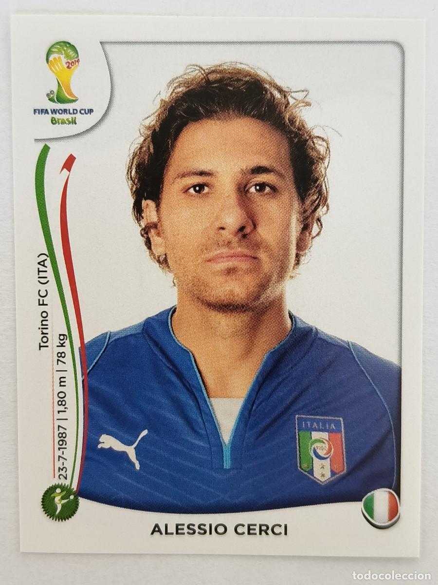 Cromos de f&uacute;tbol: #332 ALESSIO CERCI (ITALIA) MUNDIAL BRASIL 2014 PANINI