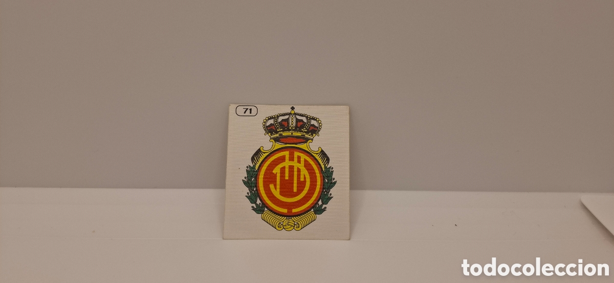 Cromos de f&uacute;tbol: 71 ESCUDO RCD MALLORCA CROMO ALBUM BOLLYCAO 1998 1999 98 99