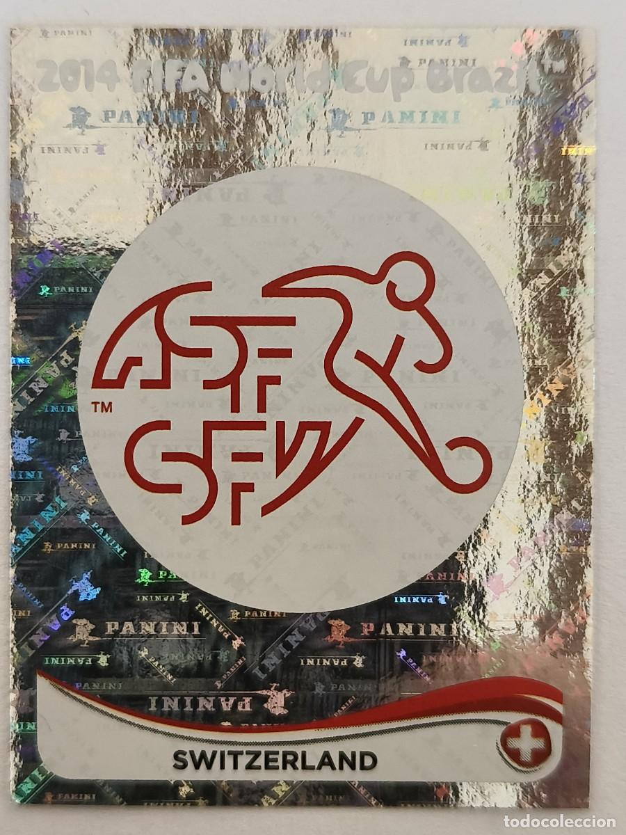 Cromos de f&uacute;tbol: #336 ESCUDO (SUIZA) MUNDIAL BRASIL 2014 PANINI