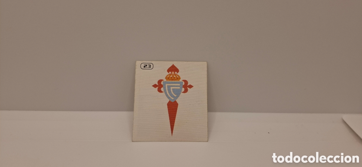 Cromos de f&uacute;tbol: ESCUDO CELTA BOLLYCAO 1998 1999 CROMO FUTBOL LIGA 98 99 - SIN PEGAR