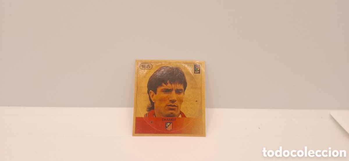 Cromos de f&uacute;tbol: 166 CHAMOT ATLETICO DE MADRID CROMO ALBUM BOLLYCAO 1998 1999 98 99