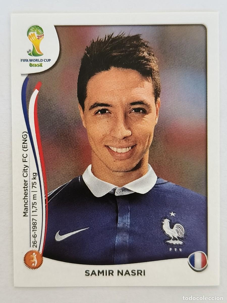 Cromos de f&uacute;tbol: #388 SAMIR NASRI (FRANCIA) MUNDIAL BRASIL 2014 PANINI