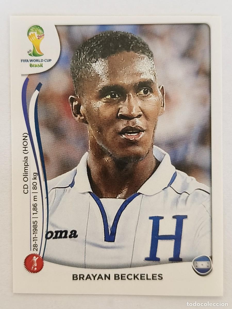 Cromos de f&uacute;tbol: #400 BRAYAN BECKELES (HONDURAS) MUNDIAL BRASIL 2014 PANINI