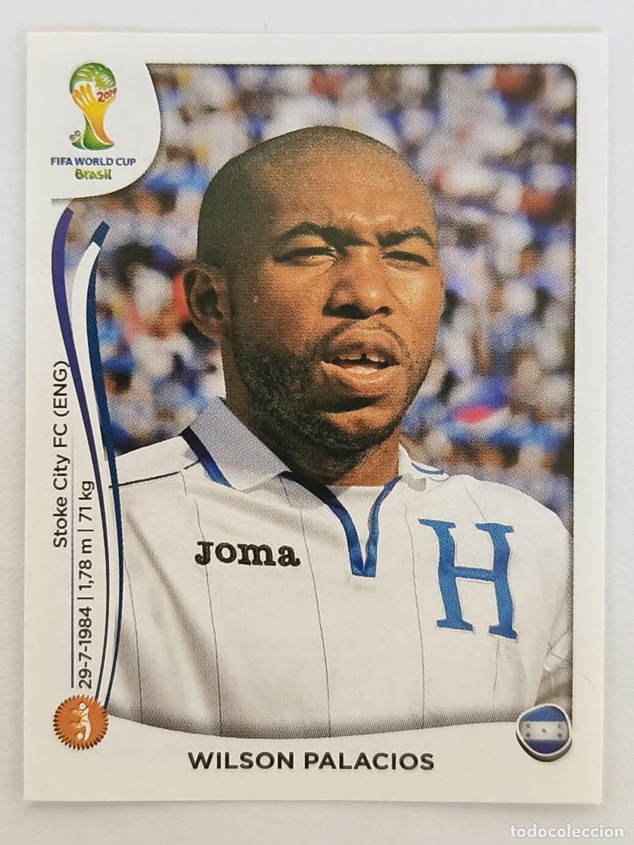 Cromos de f&uacute;tbol: #406 WILSON PALACIOS (HONDURAS) MUNDIAL BRASIL 2014 PANINI