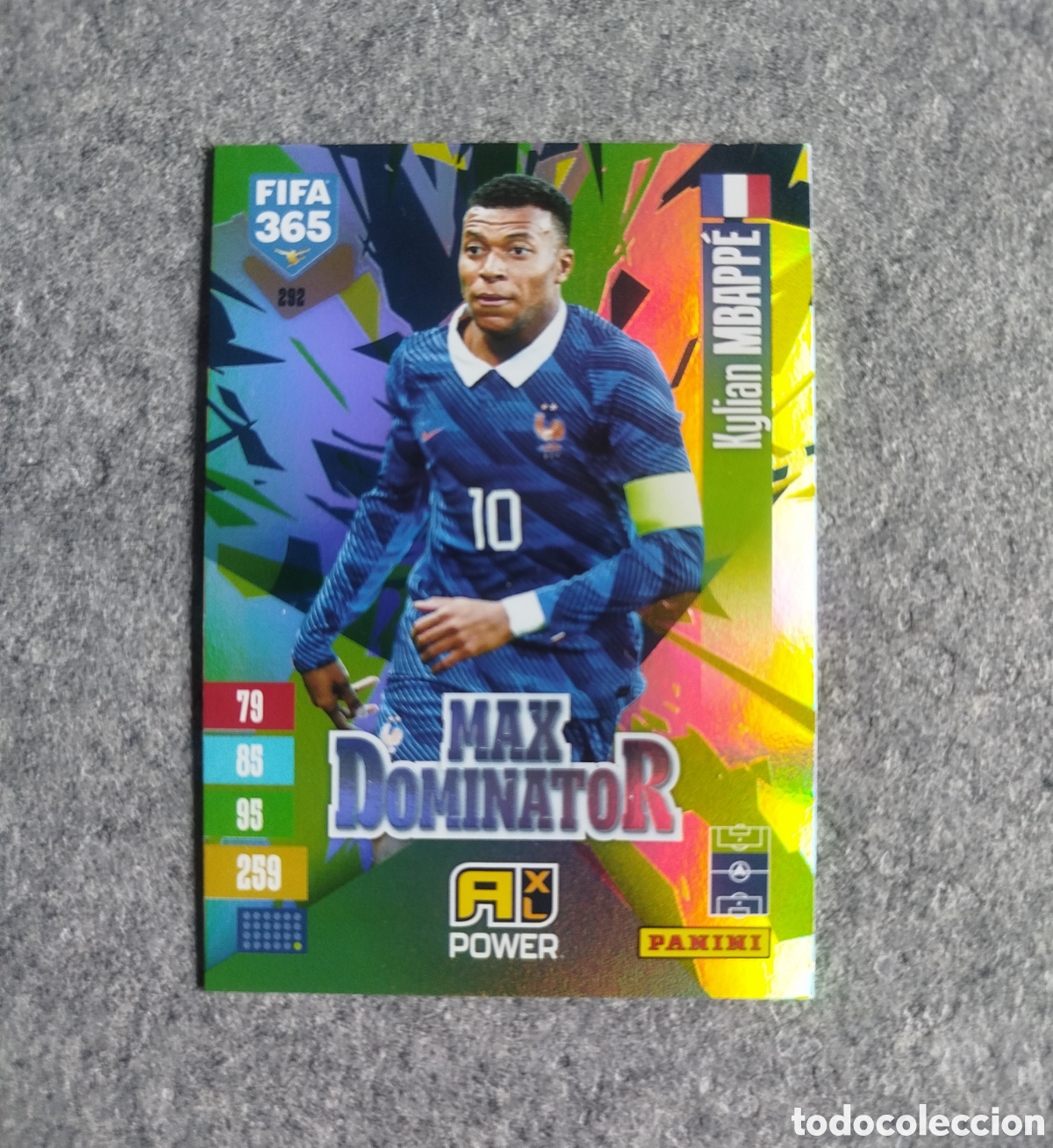 Cromos de f&uacute;tbol: MBAPPE MAX DOMINATOR ADRENALYN XL FIFA 365 2027 CROMO TRADING CARD PANINI