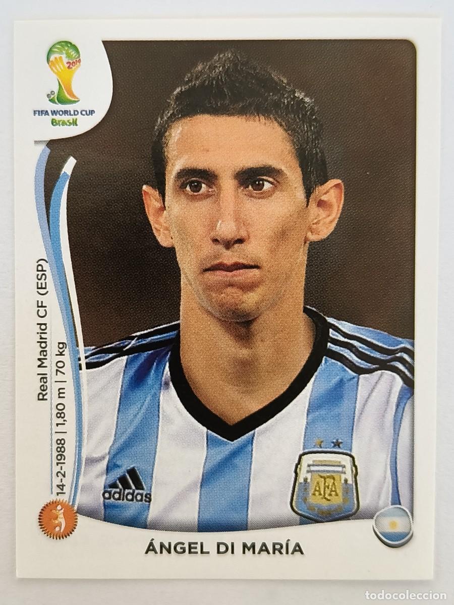 Cromos de f&uacute;tbol: #425 ANGEL DI MARIA (ARGENTINA) MUNDIAL BRASIL 2014 PANINI