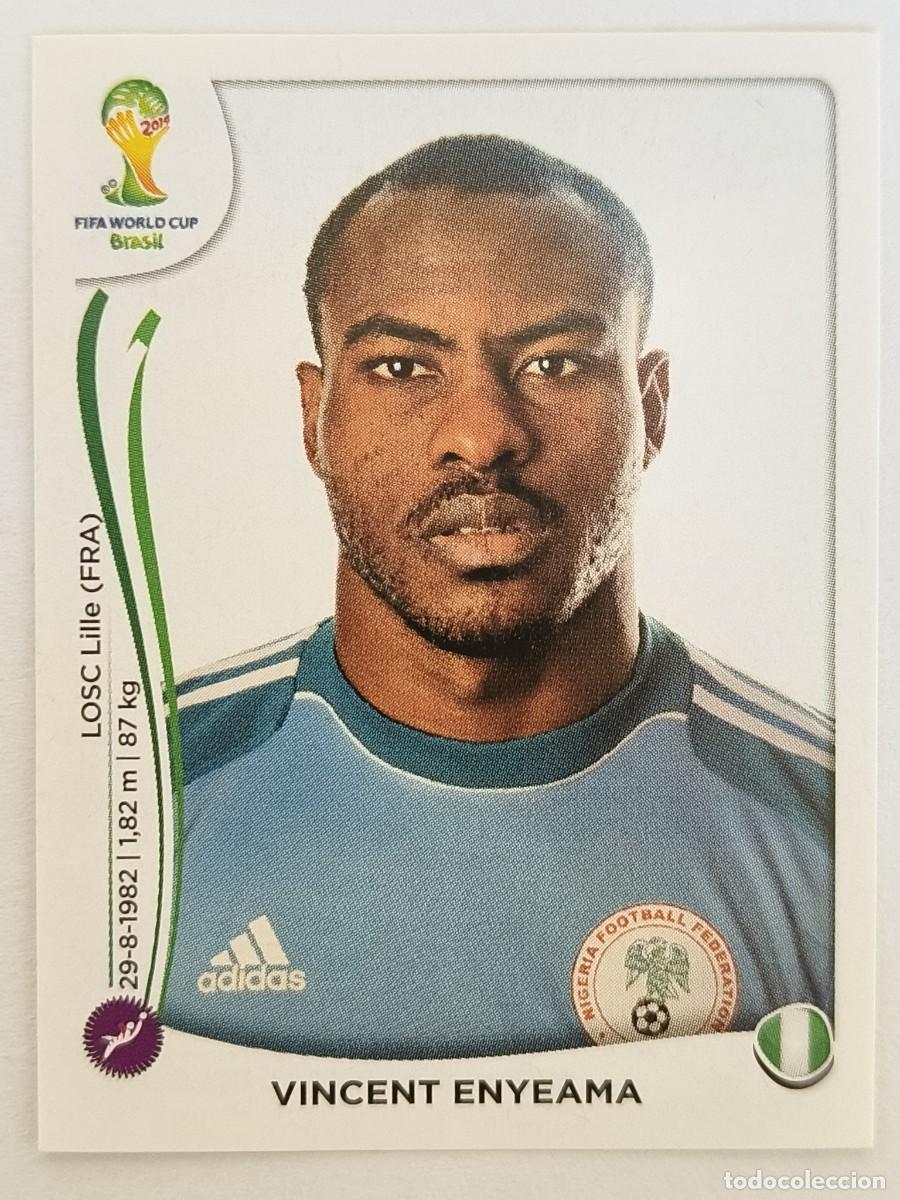 Cromos de f&uacute;tbol: #471 VINCENT ENYEAMA (NIGERIA) MUNDIAL BRASIL 2014 PANINI