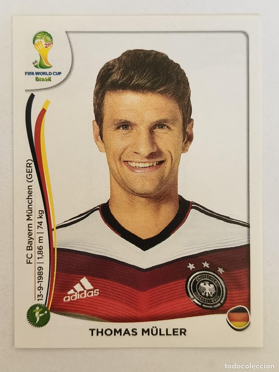 Cromos de f&uacute;tbol: #505 THOMAS MULLER (ALEMANIA) MUNDIAL BRASIL 2014 PANINI