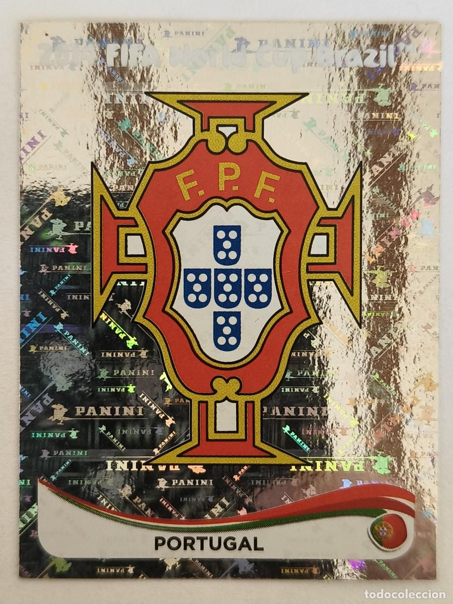 Cromos de f&uacute;tbol: #507 ESCUDO (PORTUGAL) MUNDIAL BRASIL 2014 PANINI