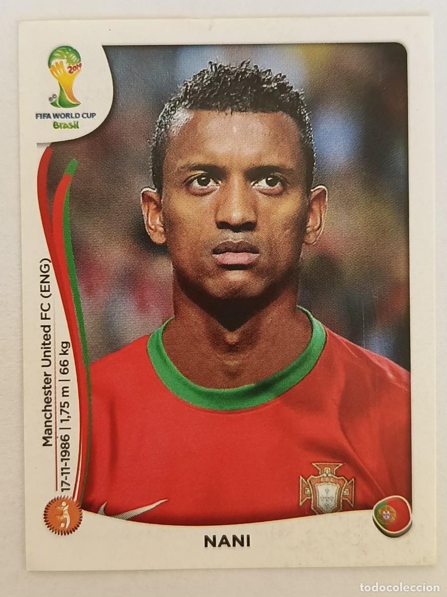 Cromos de f&uacute;tbol: #521 NANI (PORTUGAL) MUNDIAL BRASIL 2014 PANINI