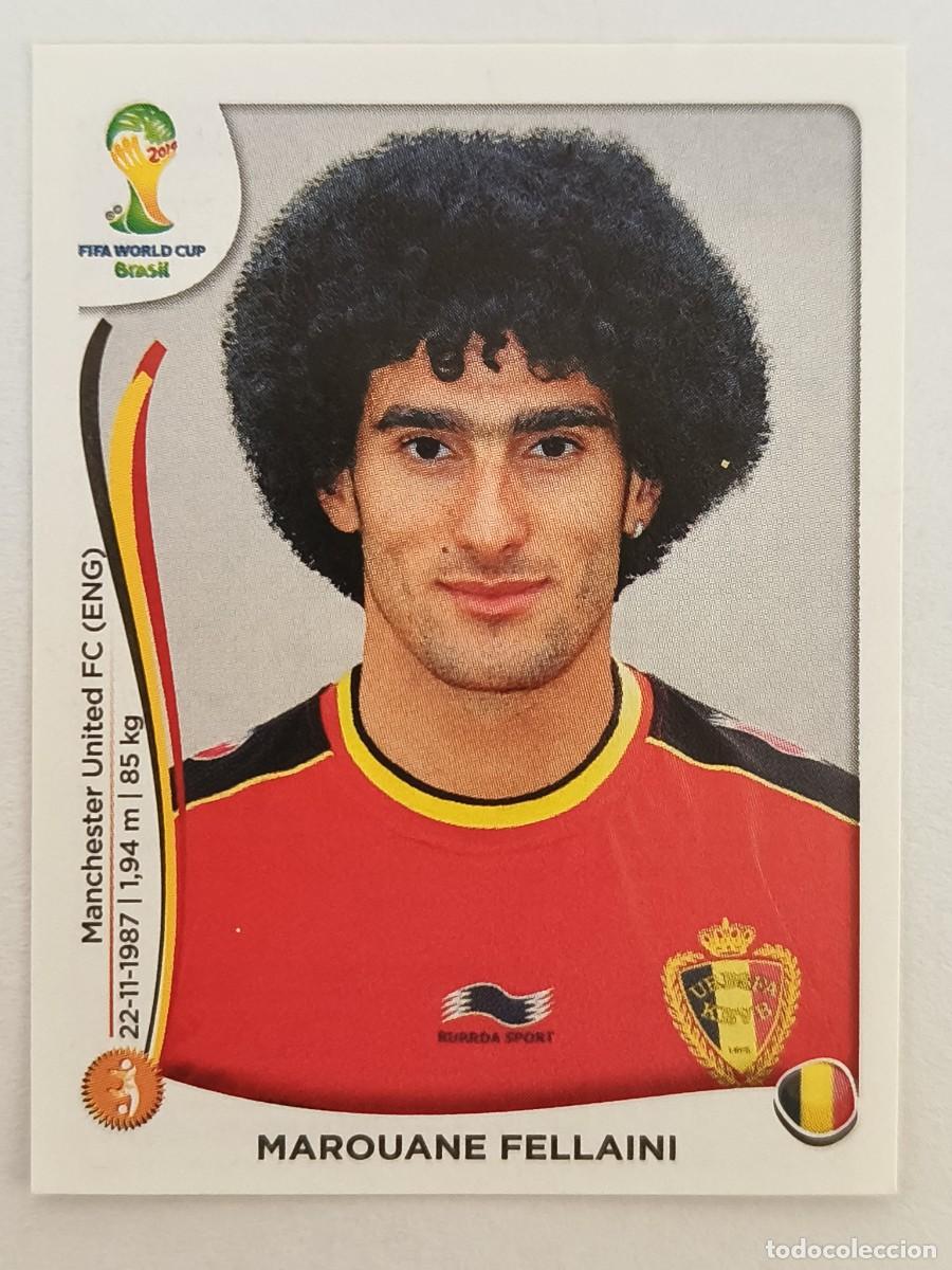 Cromos de f&uacute;tbol: #576 MAROUANE FELLAINI (BELGICA) MUNDIAL BRASIL 2014 PANINI