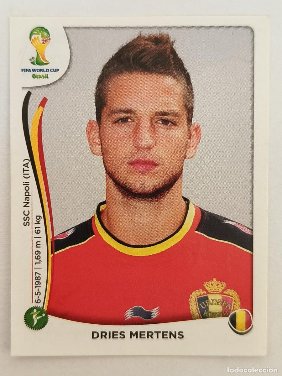 Cromos de f&uacute;tbol: #579 DRIES MERTENS (BELGICA) MUNDIAL BRASIL 2014 PANINI