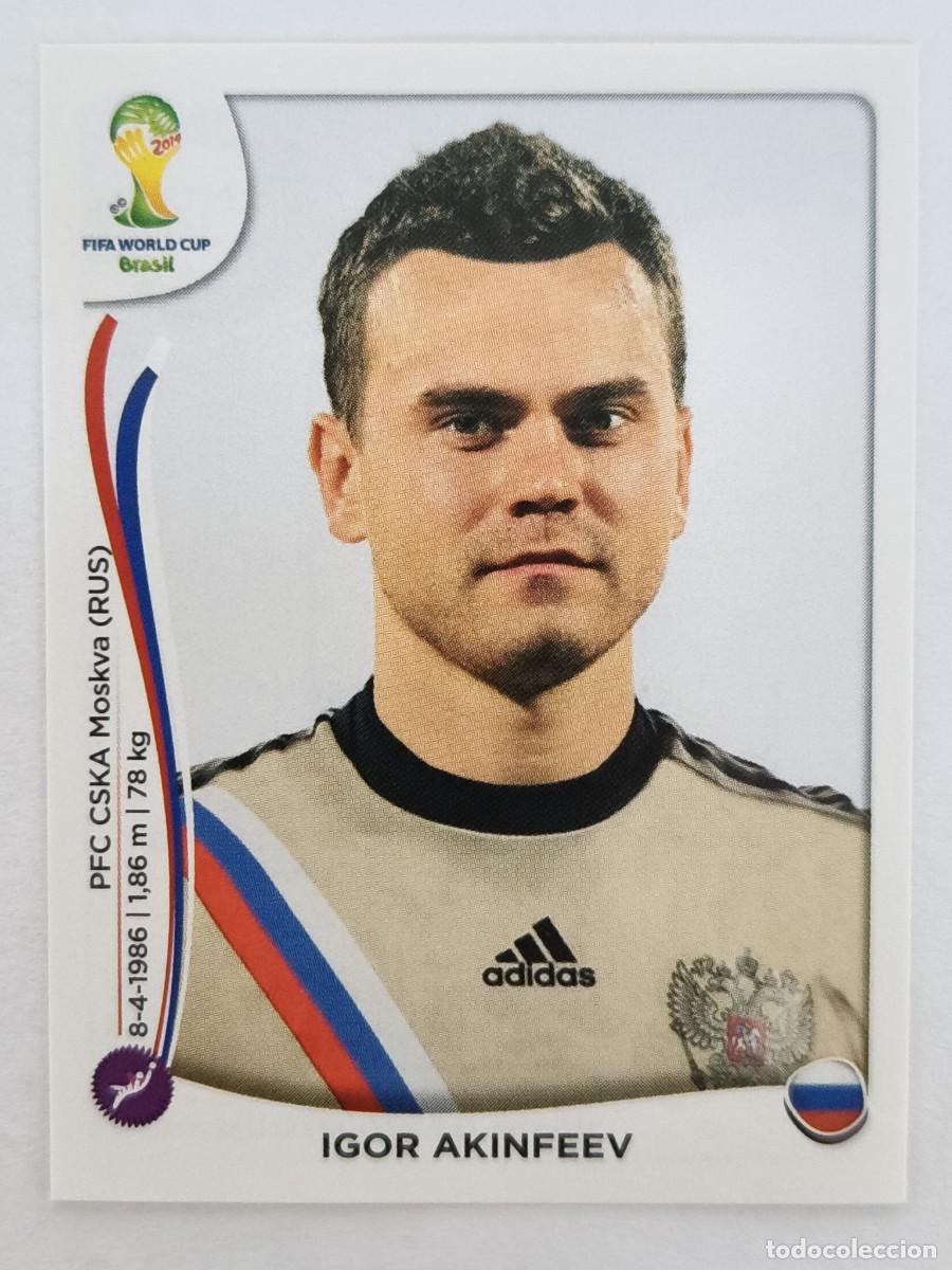 Cromos de f&uacute;tbol: #604 IGOR AKINFEEV (RUSIA) MUNDIAL BRASIL 2014 PANINI