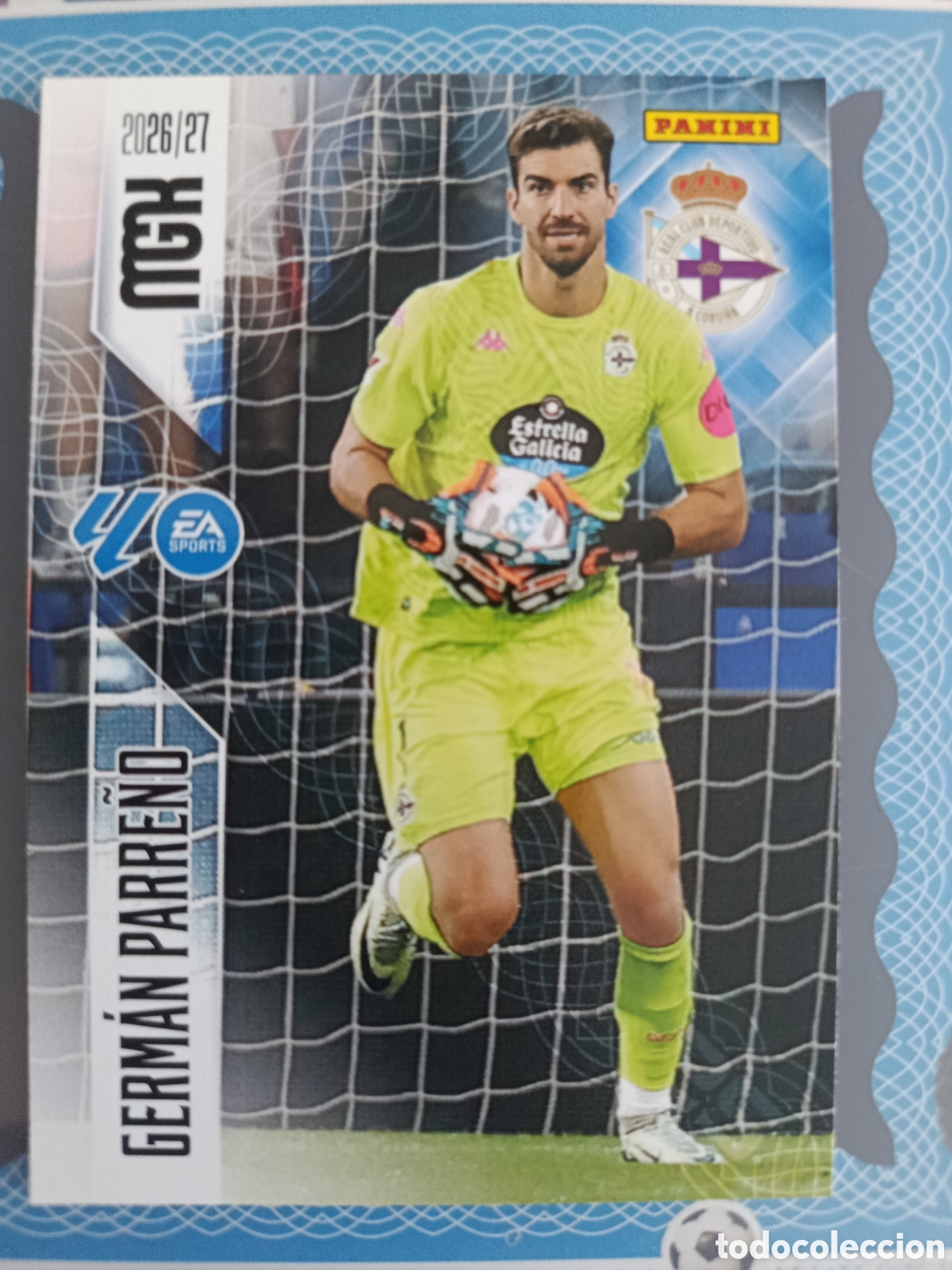 Cromos de f&uacute;tbol: MEGACRACKS 2026 2027 26 27 - PANINI - N&ordm; 129 GERMAN PARRE&Ntilde;O DEPORTIVO DE LA CORU&Ntilde;A