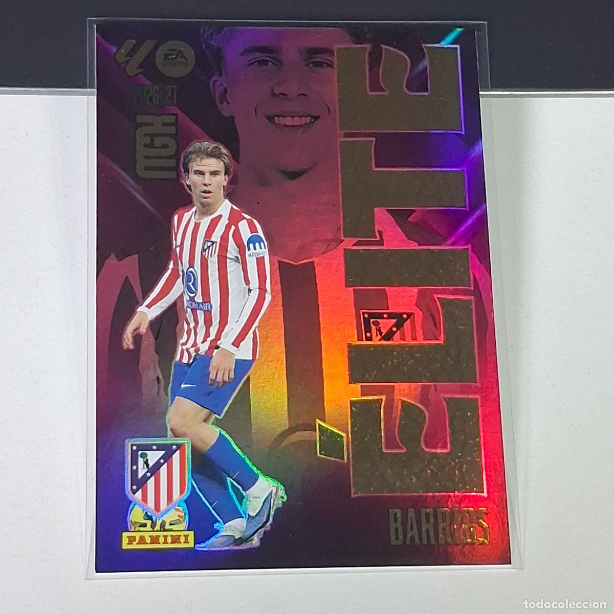 Cromos de f&uacute;tbol: D15 1 PABLO BARRIOS ATLETICO DE MADRID ELITE MEGACRACKS LIGA 2026 2027 26 27 PANINI MGK