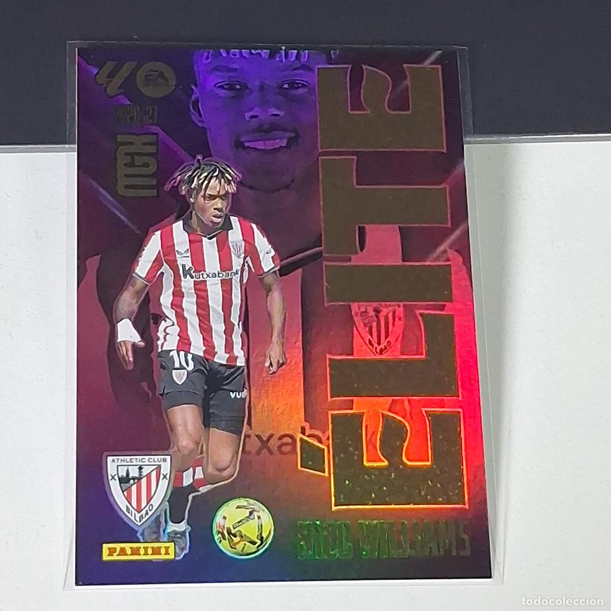 Figurine di Calcio: D15 12 NICO WILLIAMS ATHLETIC DE BILBAO ELITE MEGACRACKS LIGA 2026 2027 26 27 PANINI MGK