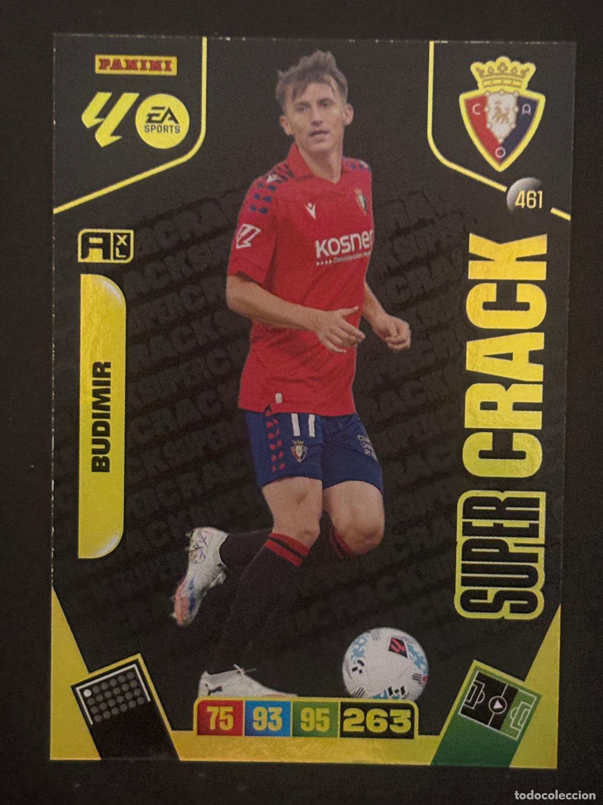 Cromos de f&uacute;tbol: 461 BUDIMIR OSASUNA SUPER CRACK ADRENALYN XL LALIGA EA SPORTS 25-26 2025-2026 PANINI