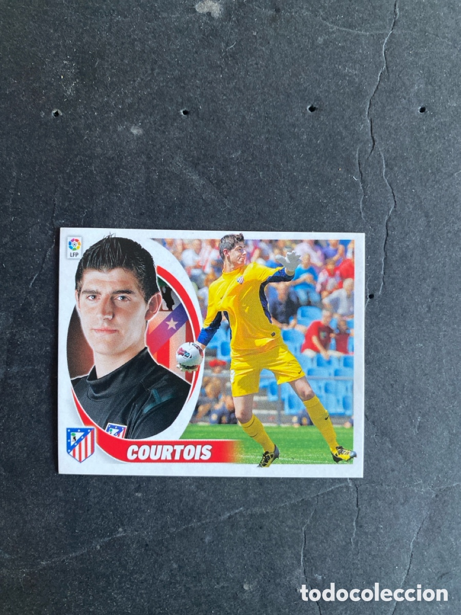 Cromos de f&uacute;tbol: Cromo liga 12/13 Atl&eacute;tico de Madrid N* 1