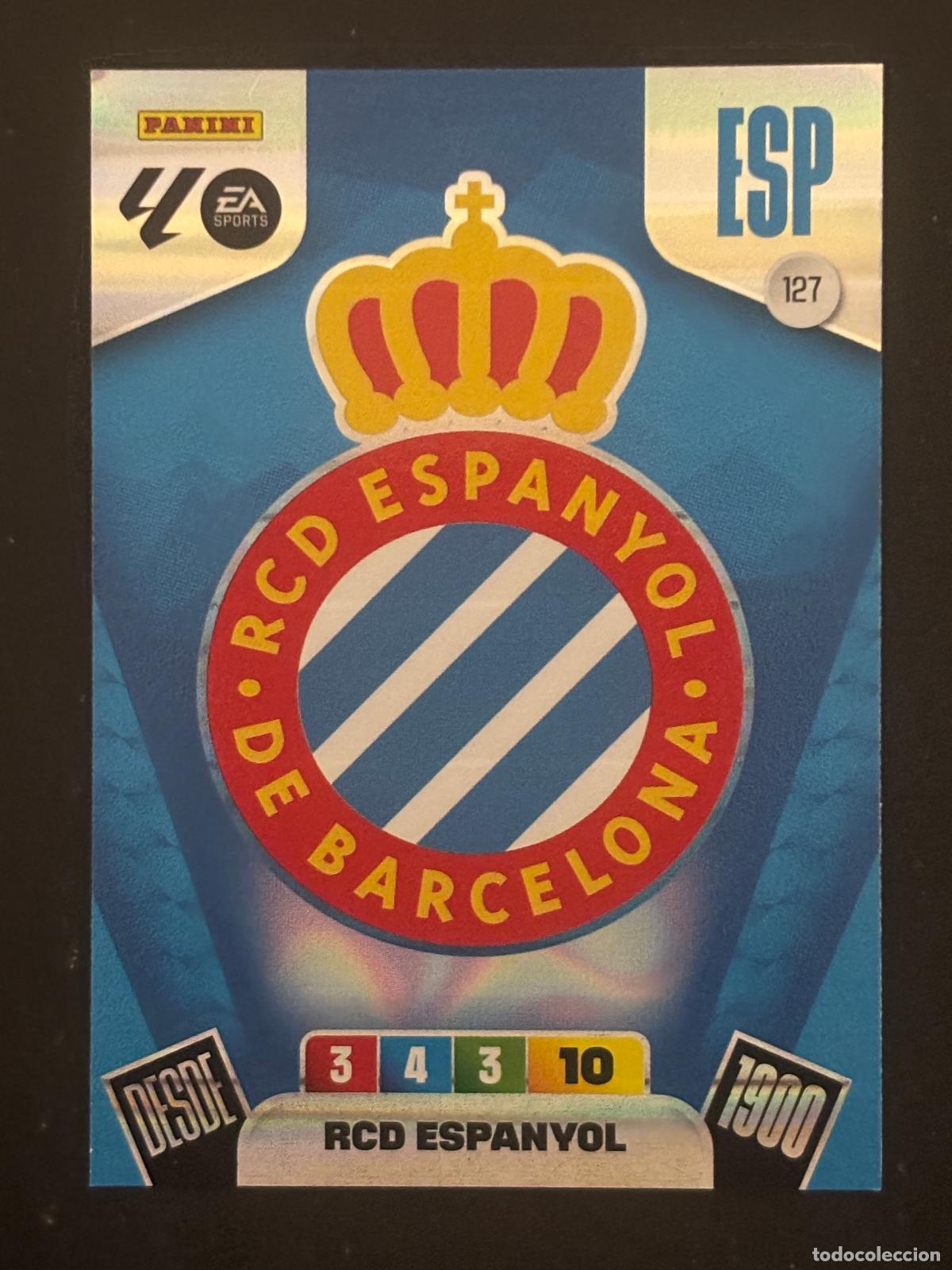 Cromos de f&uacute;tbol: 127 ESCUDO ESPANYOL ADRENALYN XL LALIGA EA SPORTS 25-26 2025-2026 PANINI