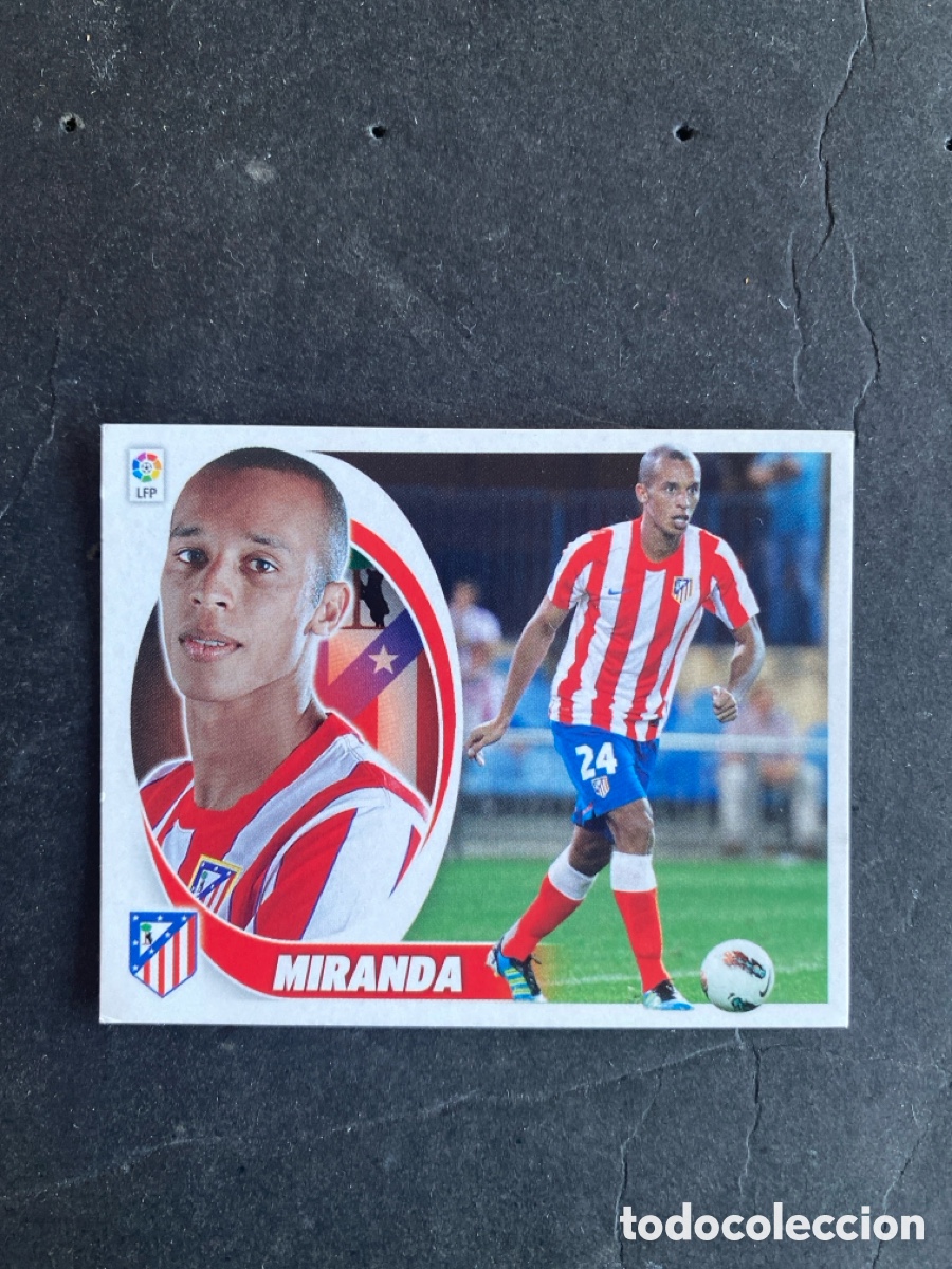 Cromos de f&uacute;tbol: Cromo liga 12/13 Atl&eacute;tico de Madrid N* 4