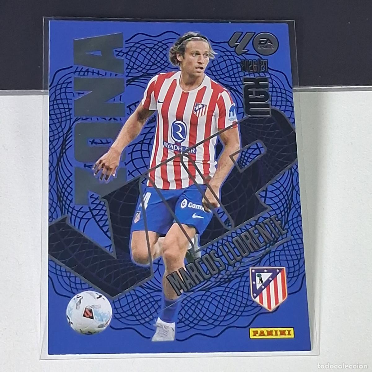 Cromos de f&uacute;tbol: D15 401 MARCOS LLORENTE ATL&Eacute;TICO MADRID ZONA VIP MEGACRACKS LIGA 2026 2027 26 27 PANINI MGK