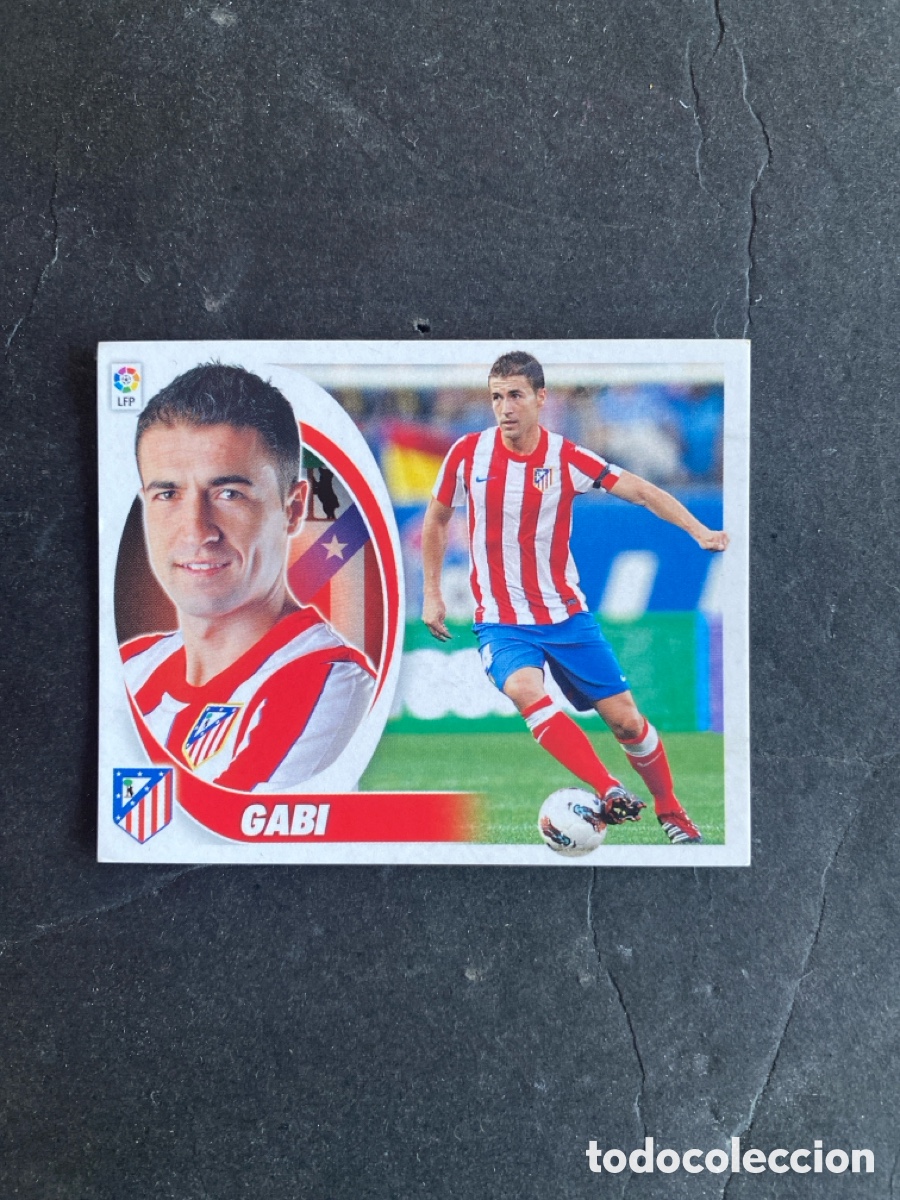 Cromos de f&uacute;tbol: Cromo liga 12/13 Atl&eacute;tico de Madrid N* 8