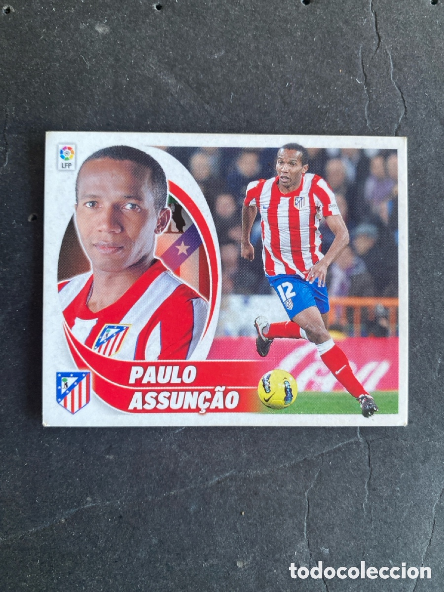 Cromos de f&uacute;tbol: Cromo liga 12/13 Atl&eacute;tico de Madrid N* 10 B