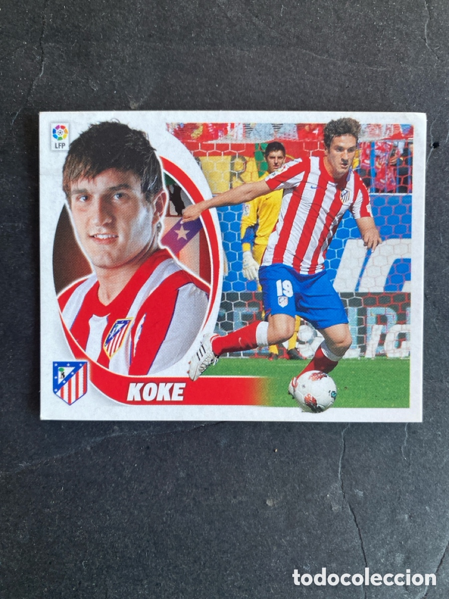 Cromos de f&uacute;tbol: Cromo liga 12/13 Atl&eacute;tico de Madrid N* 13 A