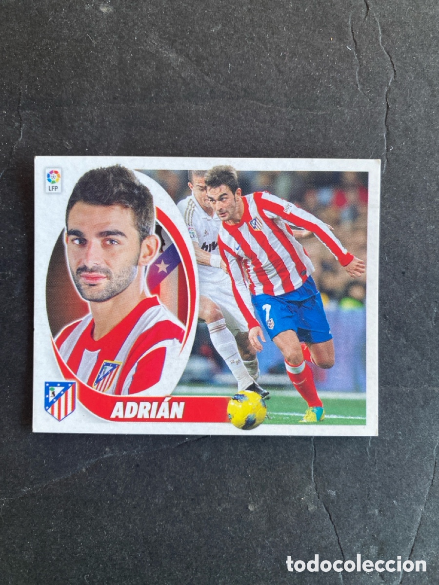 Cromos de f&uacute;tbol: Cromo liga 12/13 Atl&eacute;tico de Madrid N* 15