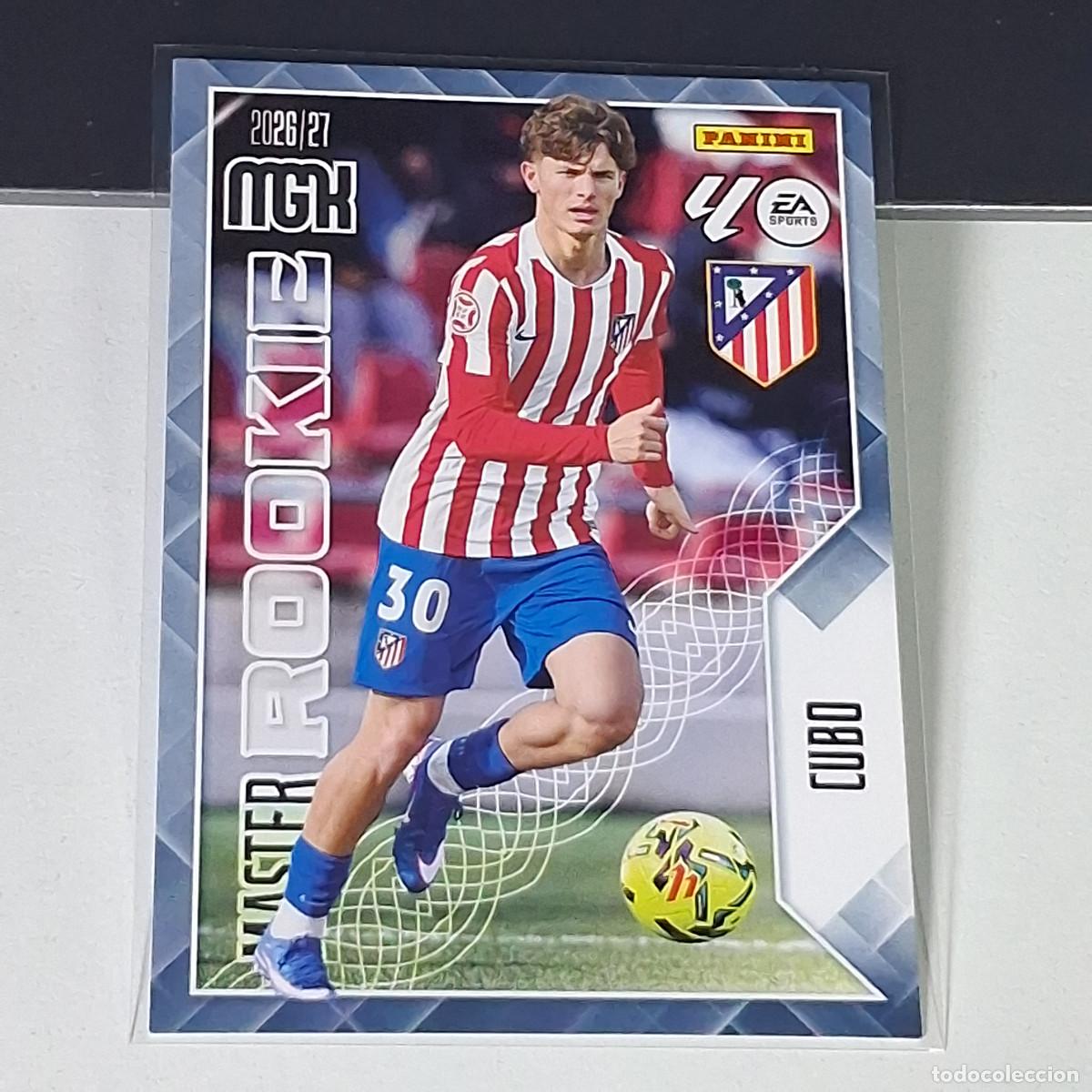 Cartes &agrave; collectionner de Football: D15 410 CUBO ATL&Eacute;TICO MADRID MASTER ROOKIE MEGACRACKS LIGA 2026 2027 26 27 PANINI MGK