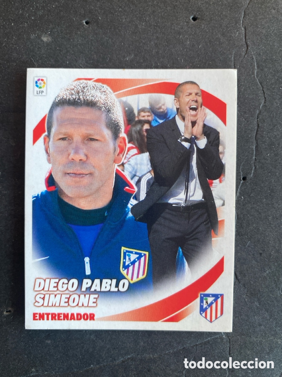Cartes &agrave; collectionner de Football: Cromo liga 12/13 Atl&eacute;tico de Madrid